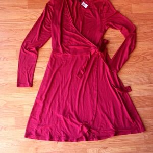 NEW ladies dress by Express, burgundy, sz S